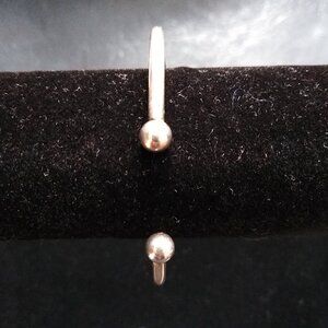 Petite Silver Plate Cuff Bracelet